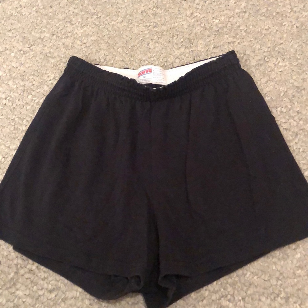 black soffe shorts